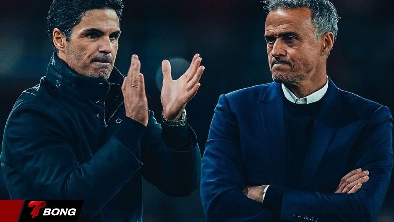 Enrique và Arteta Màn đấu trí của hai trường phái